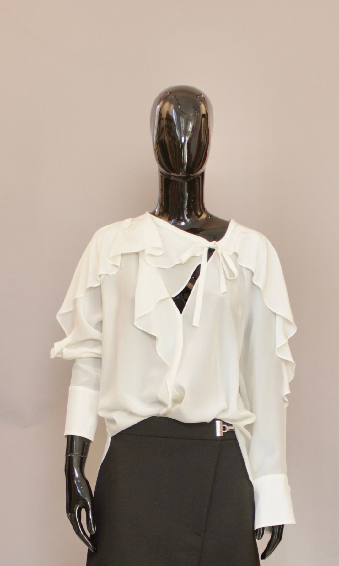 Bluse - Silke - Off white