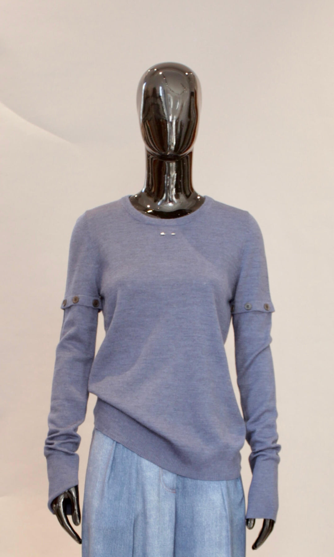 Genser - Denimblå