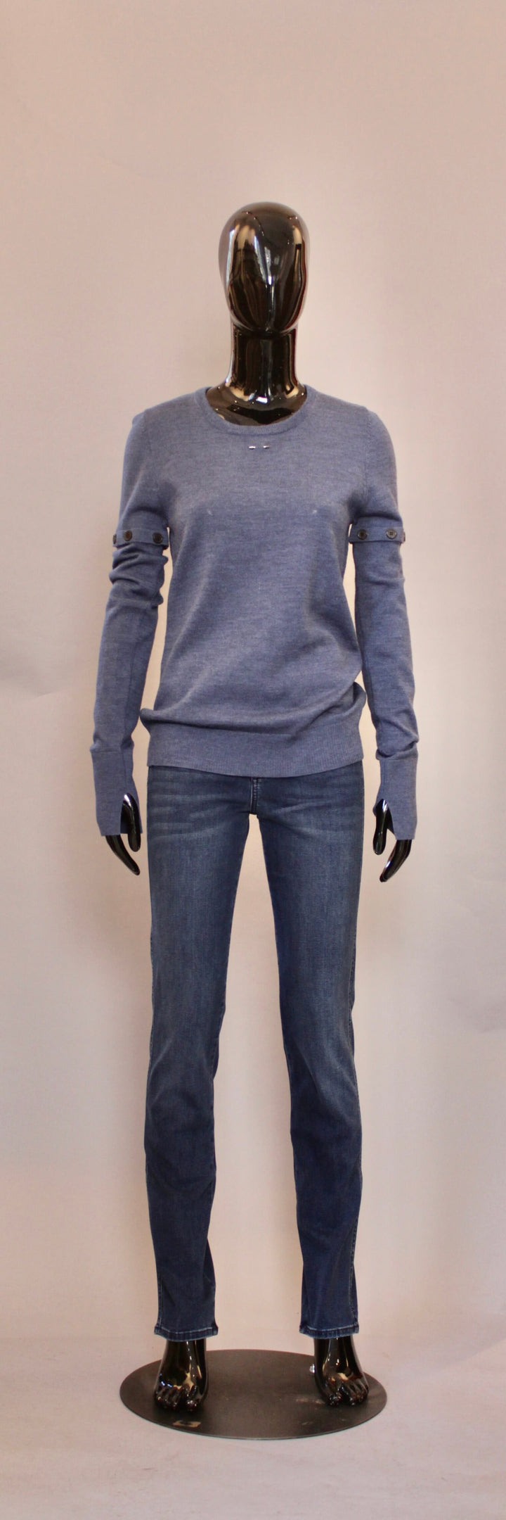 Genser - Denimblå