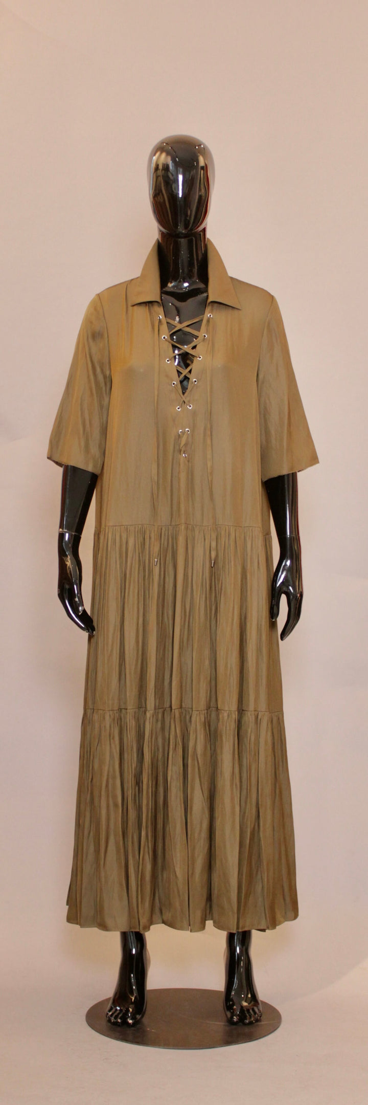 Kjole - Khaki grønn