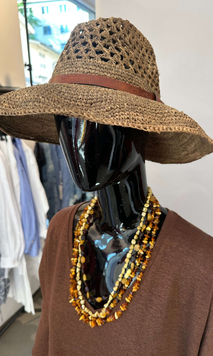 Soa solhatt i Beige