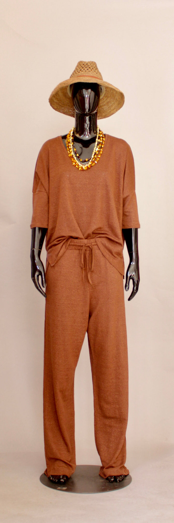 Soa solhatt i Beige