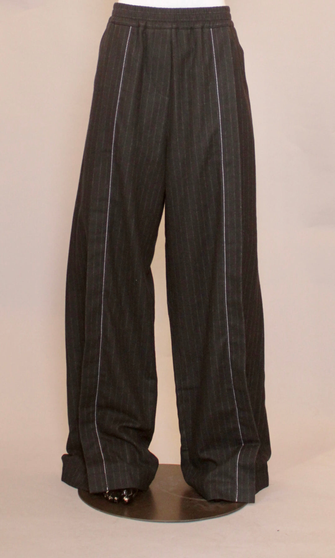 Bukse - Pin stripe Anthrasite