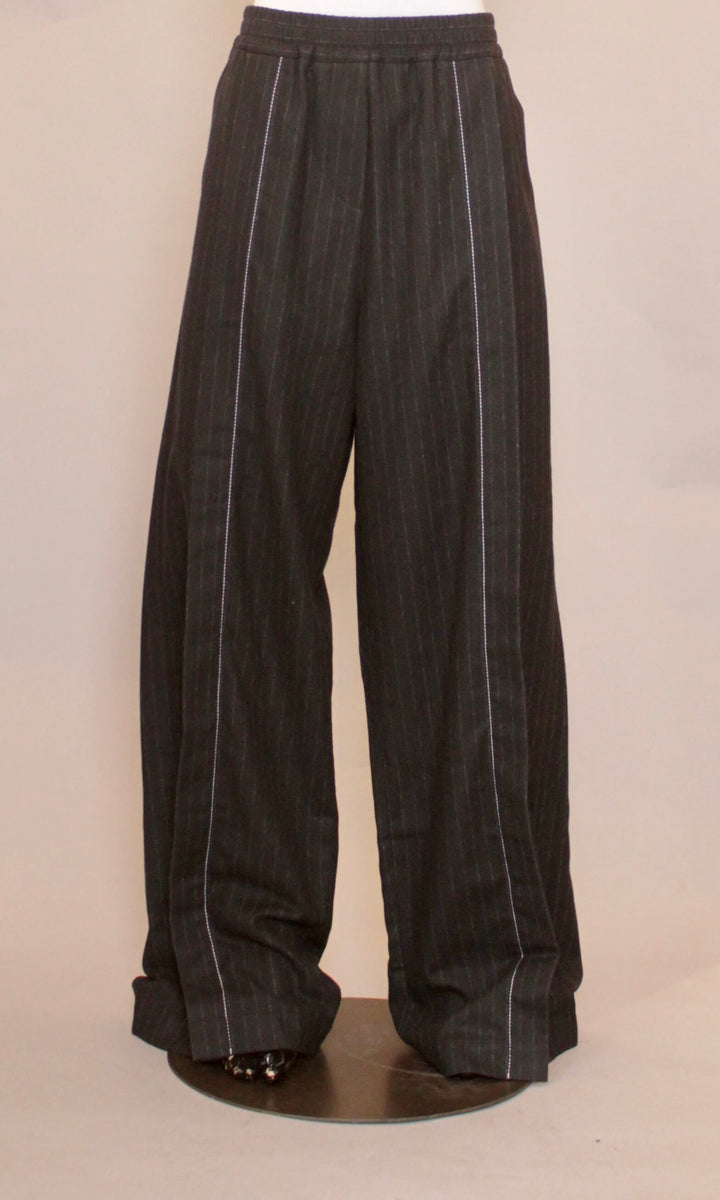 Bukse - Pin stripe Anthrasite