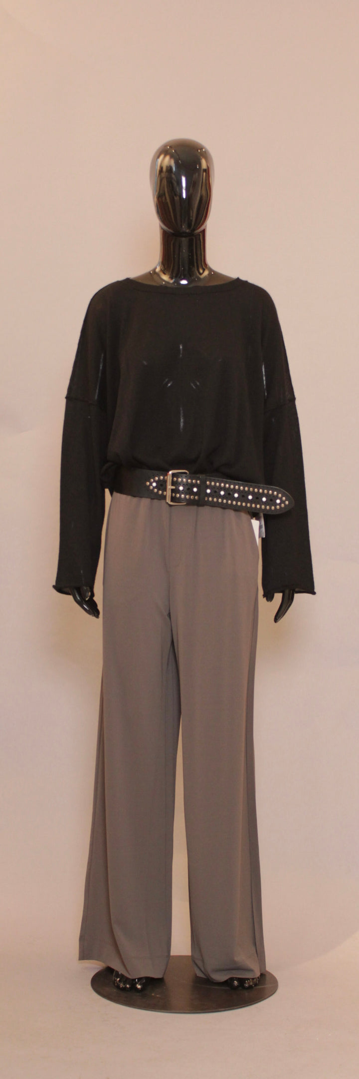 Genser - Cashmere / Silke - Sort