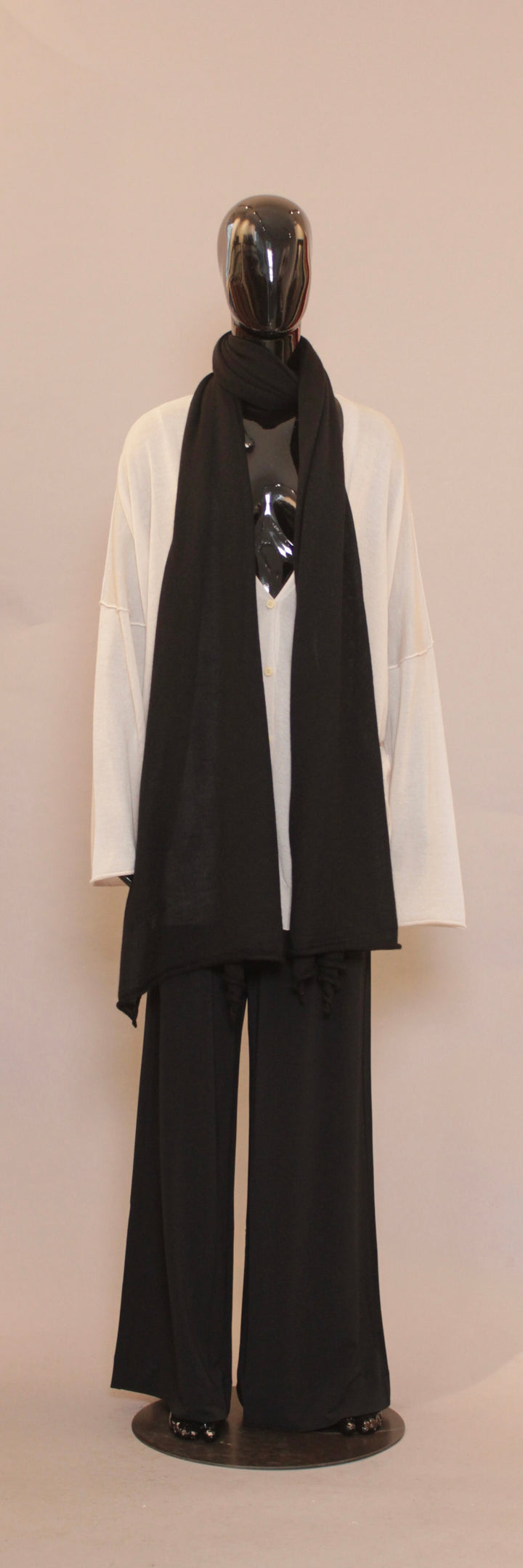 Cardigan - Cashmere / Silke - Off White
