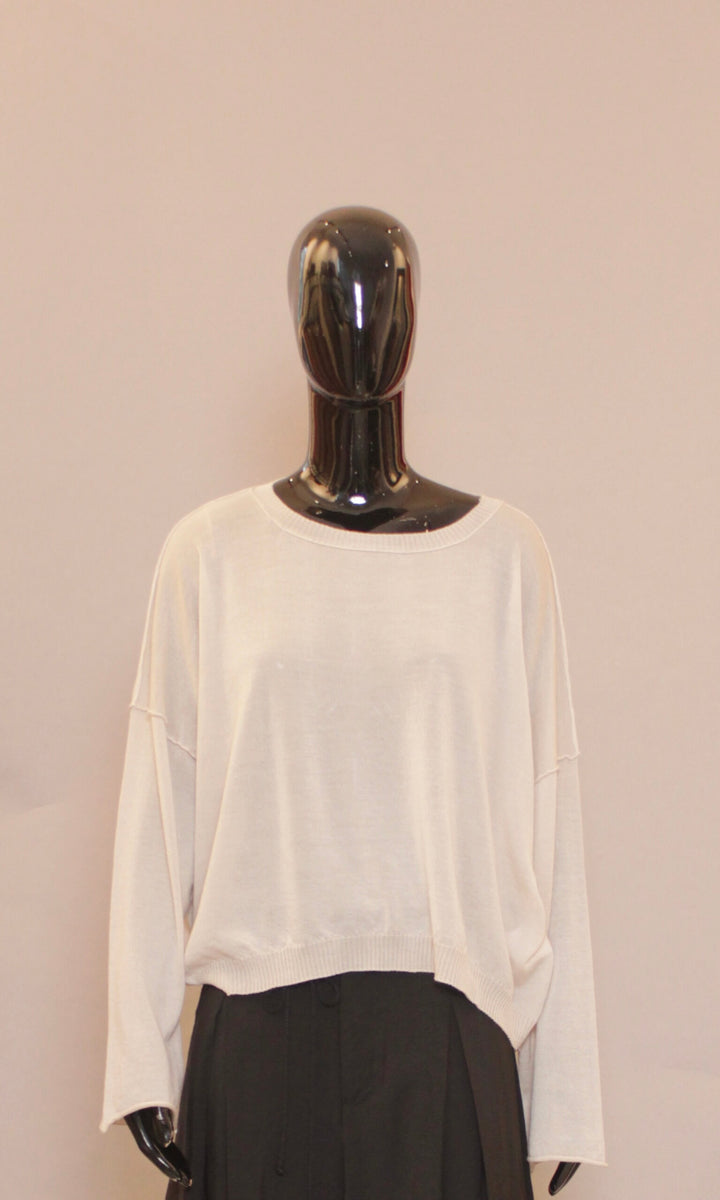 Genser - Cashmere / Silke - Off White