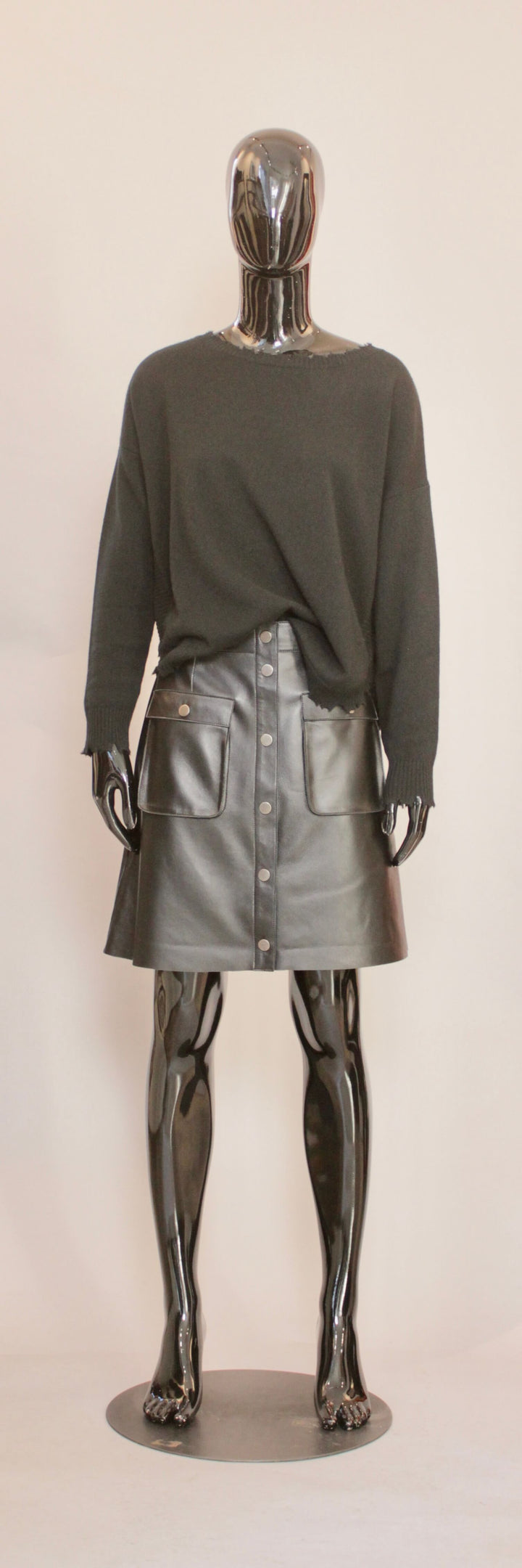 Genser - Cashmere - Sort