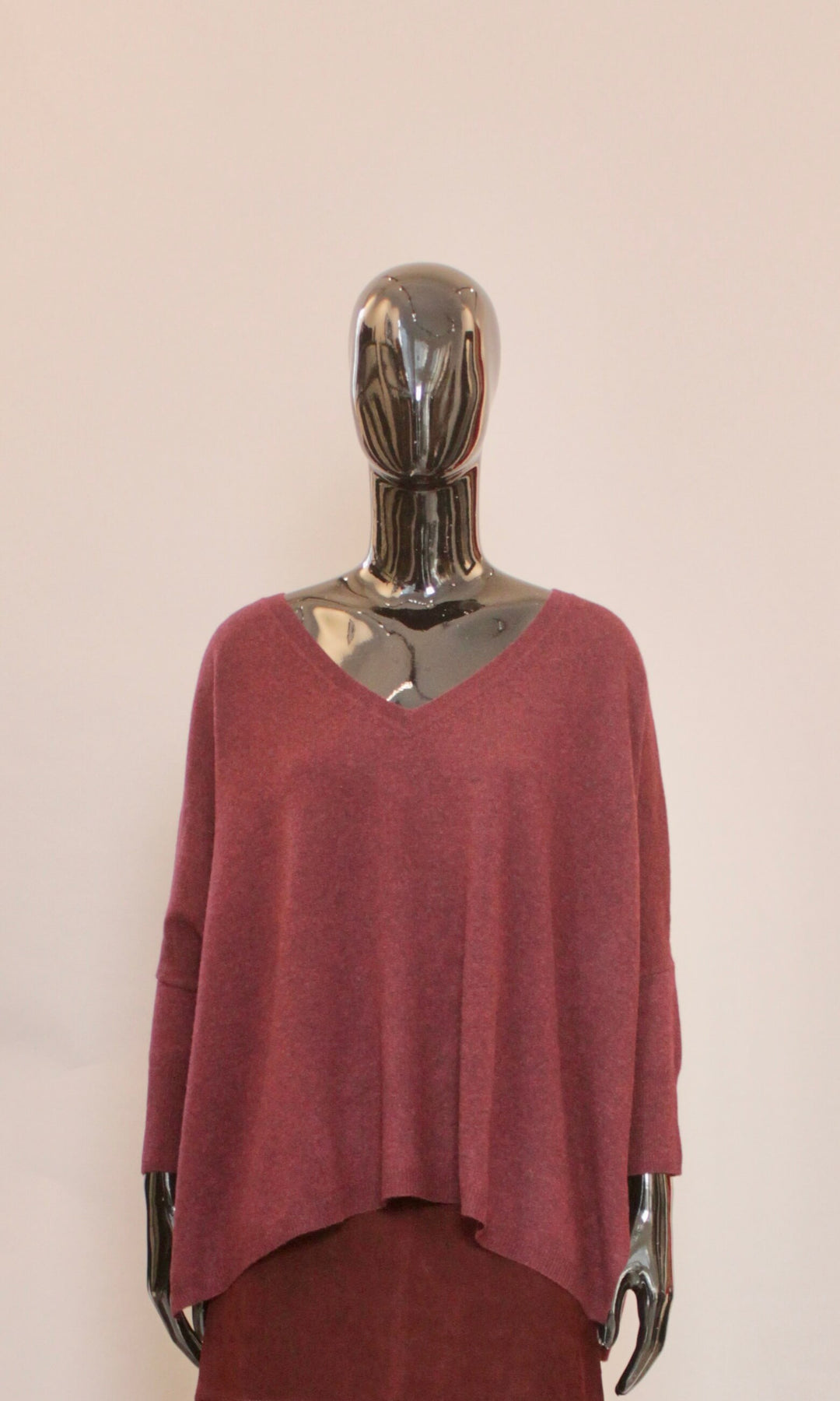 Genser - Cashmere - Bourdeaux