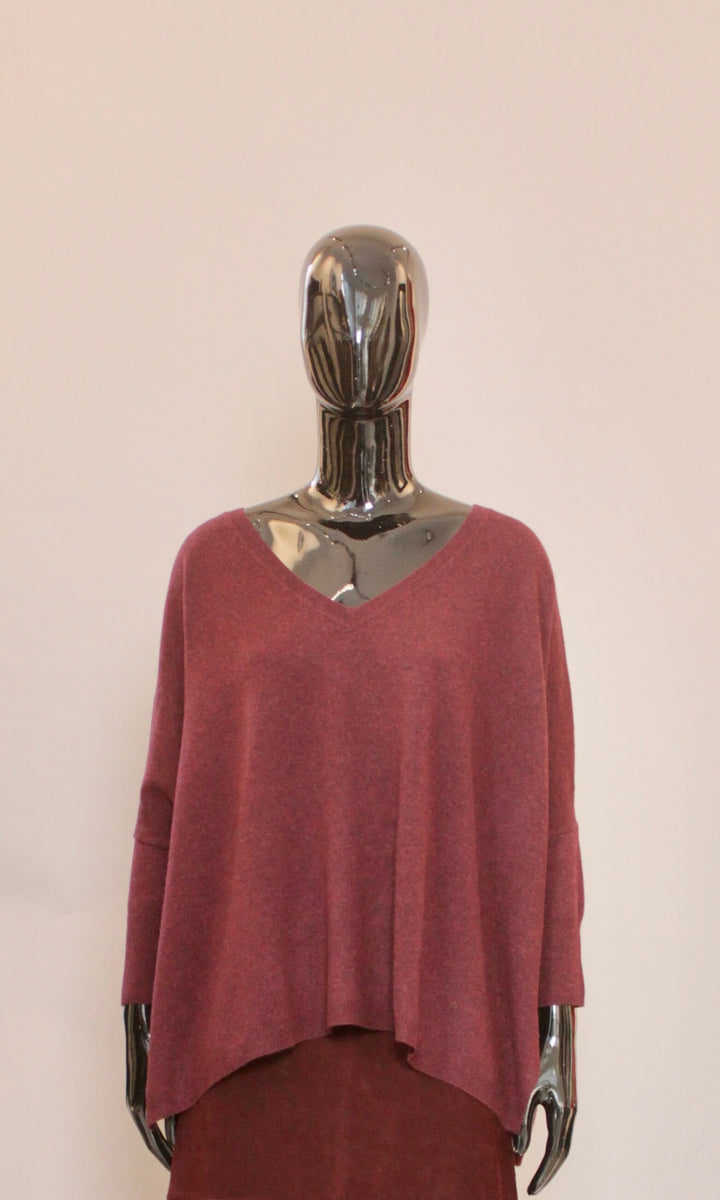 Genser - Cashmere - Bourdeaux