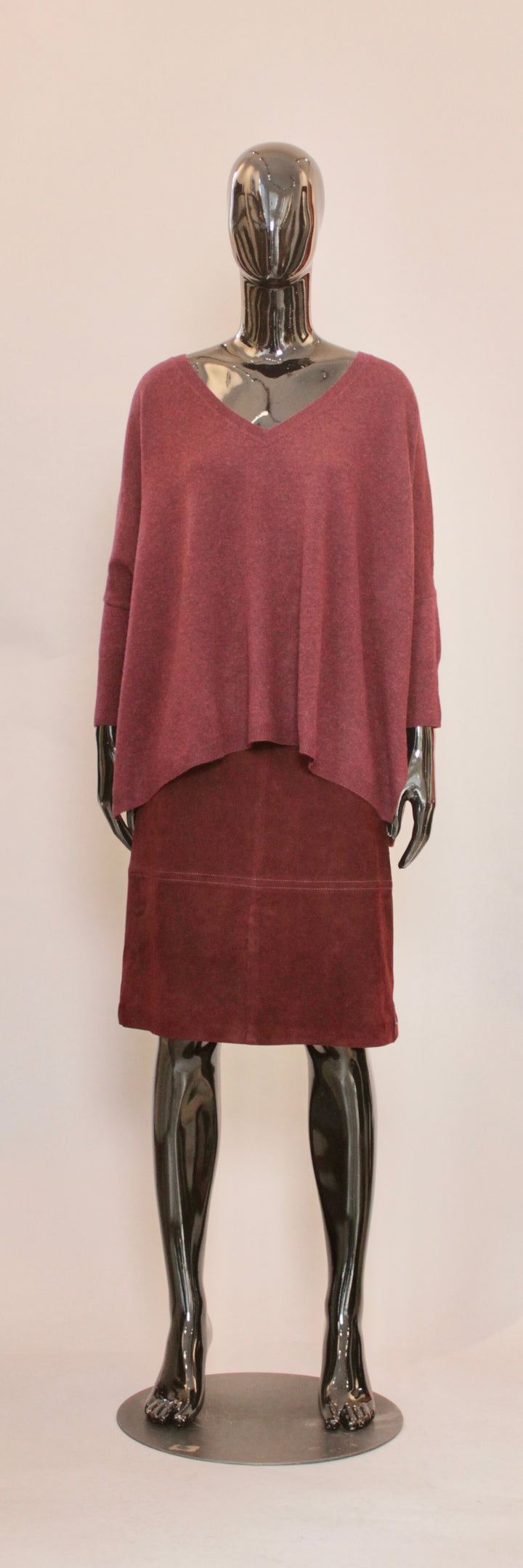 Genser - Cashmere - Bourdeaux
