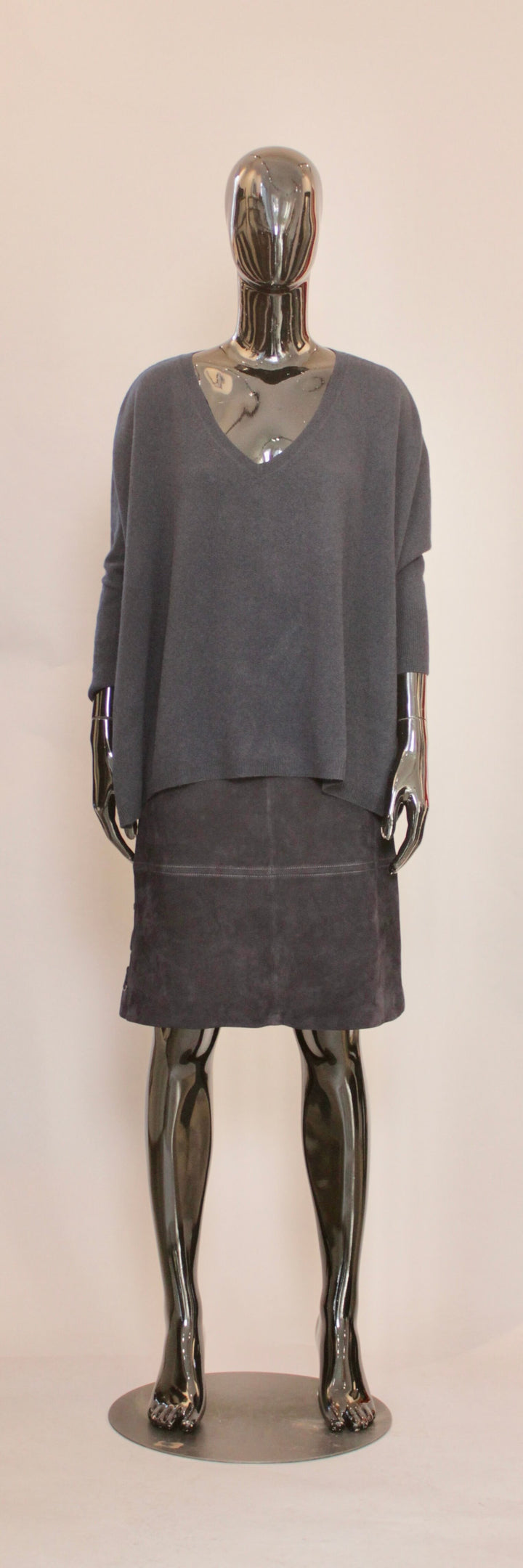 Genser - Cashmere - Mørkeblå
