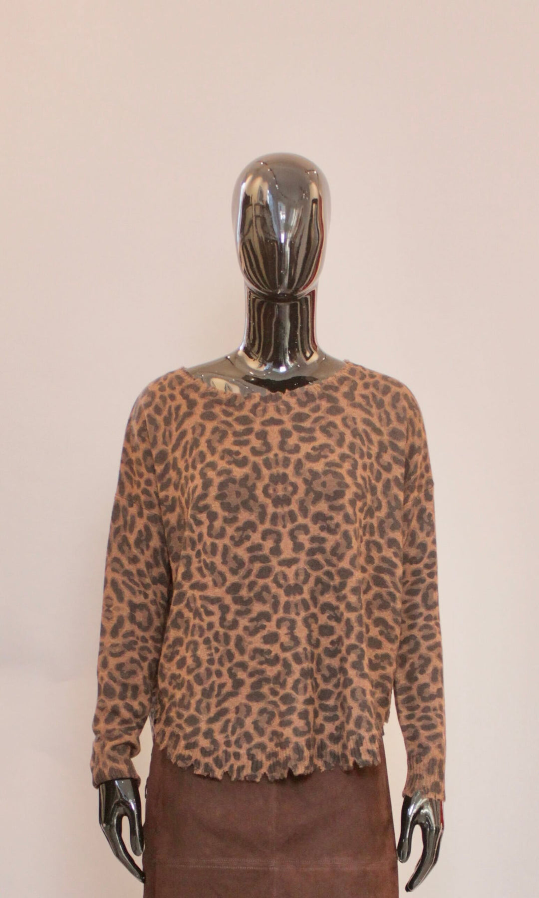Genser - Cashmere - Leopard