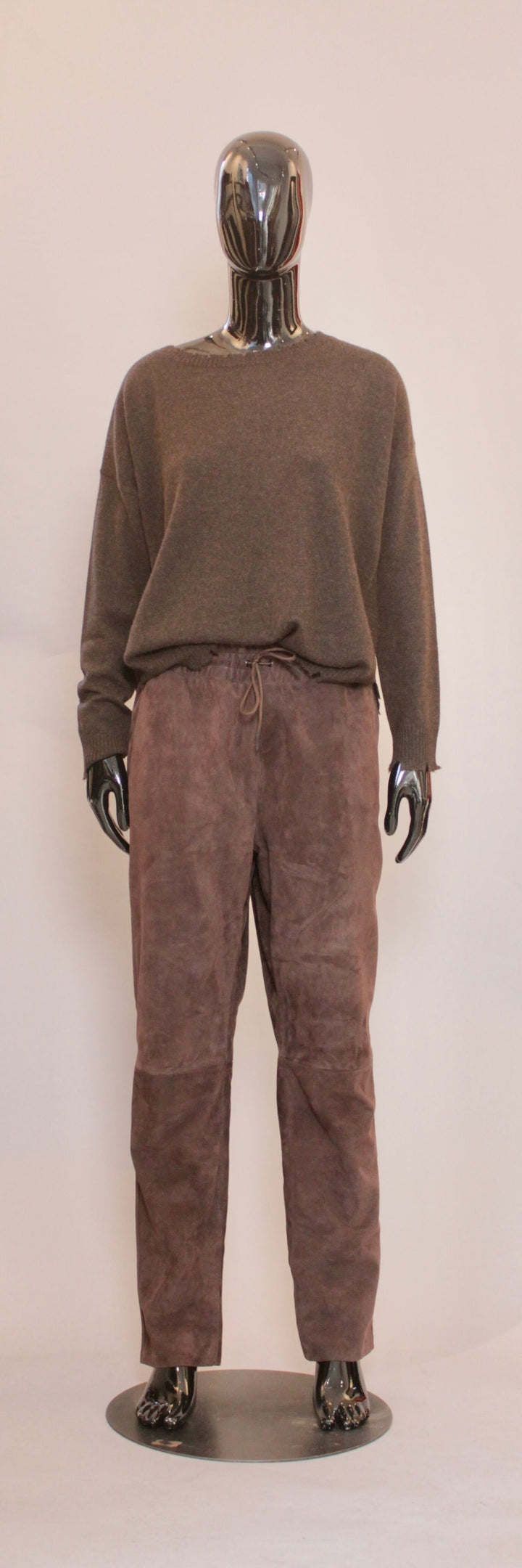 Genser - Cashmere - Mørkebrun