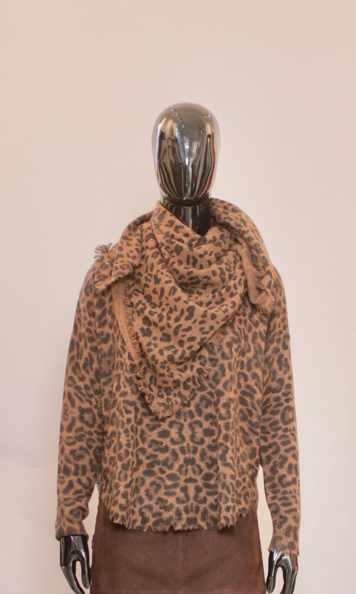 Skjerf - Cashmere - Leo Bandana