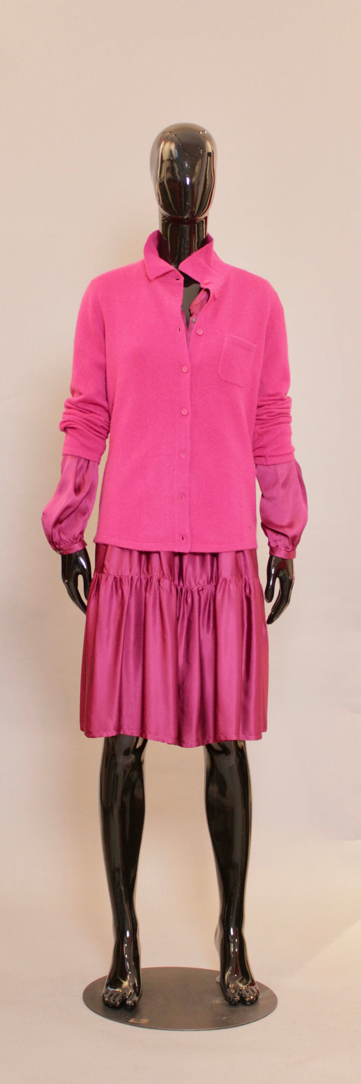 Cardigan - Cashmere - Rosa