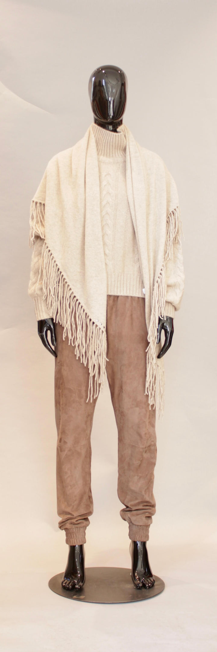 Skjerf - Cashmere - Beige