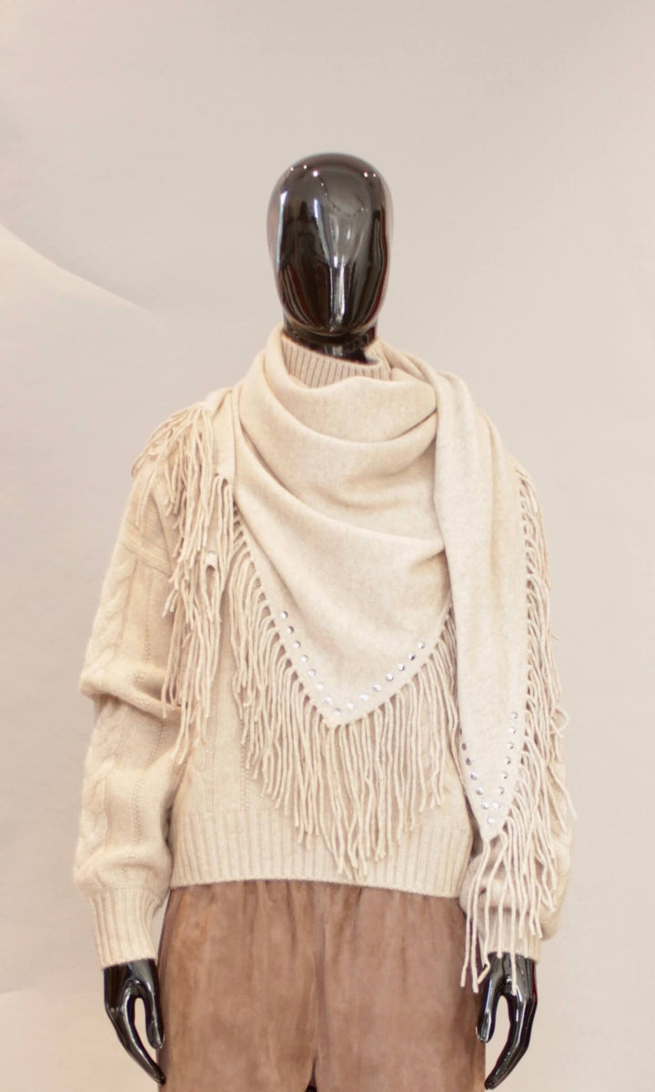 Skjerf - Cashmere - Beige