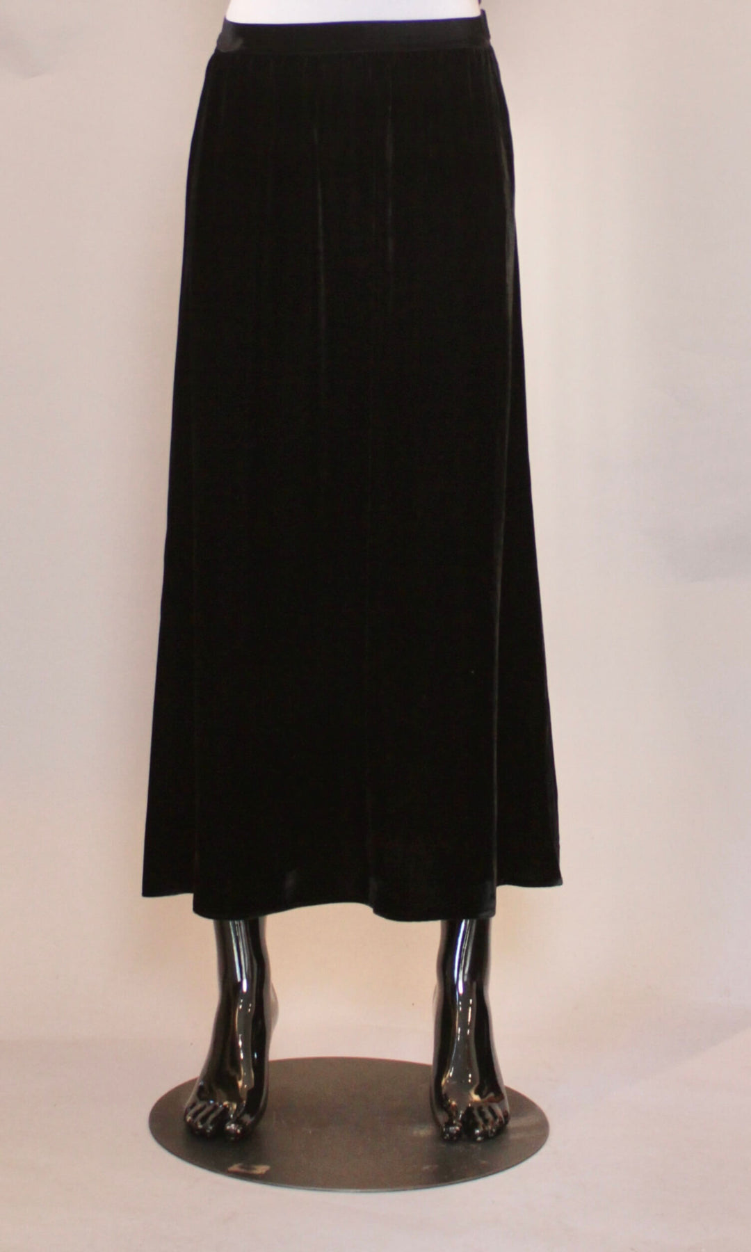 Skjørt - Fløyel - Sort