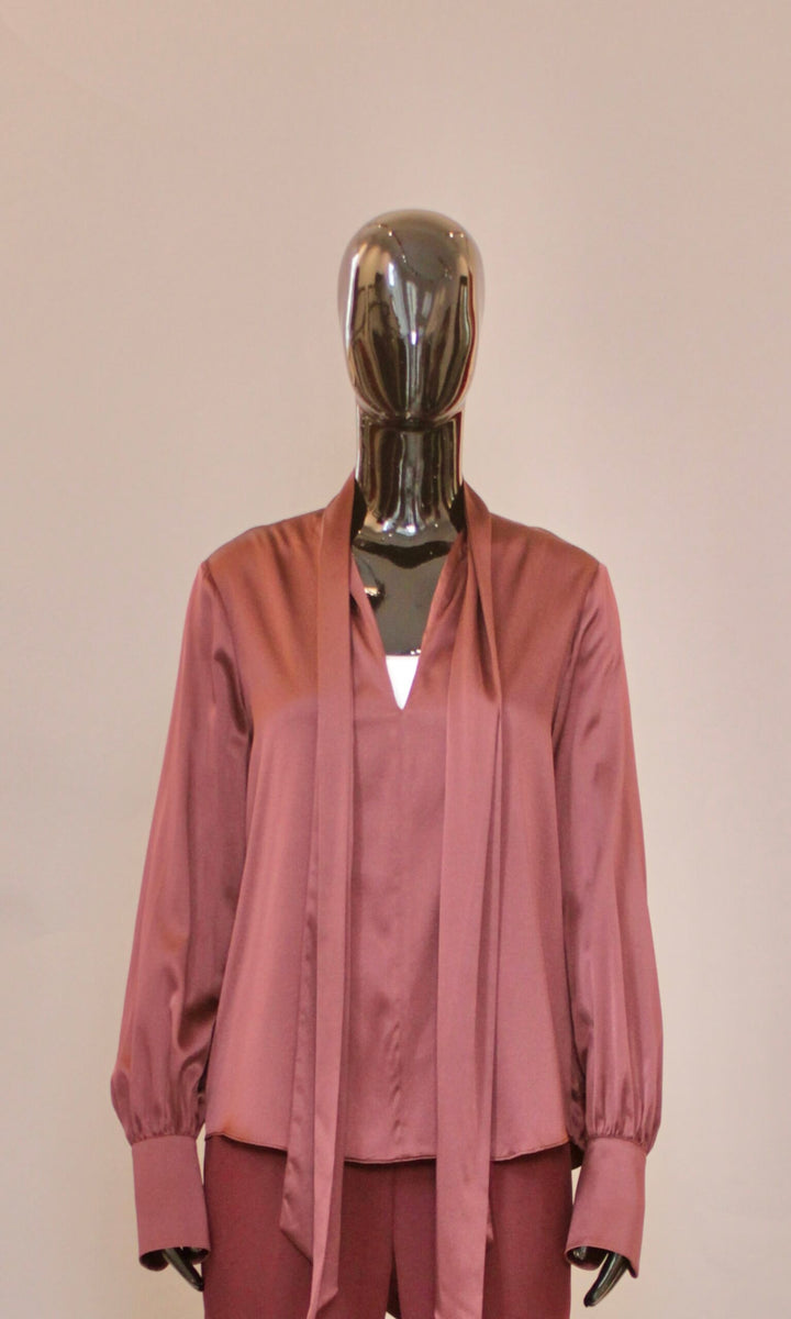 Bluse - Bordeaux