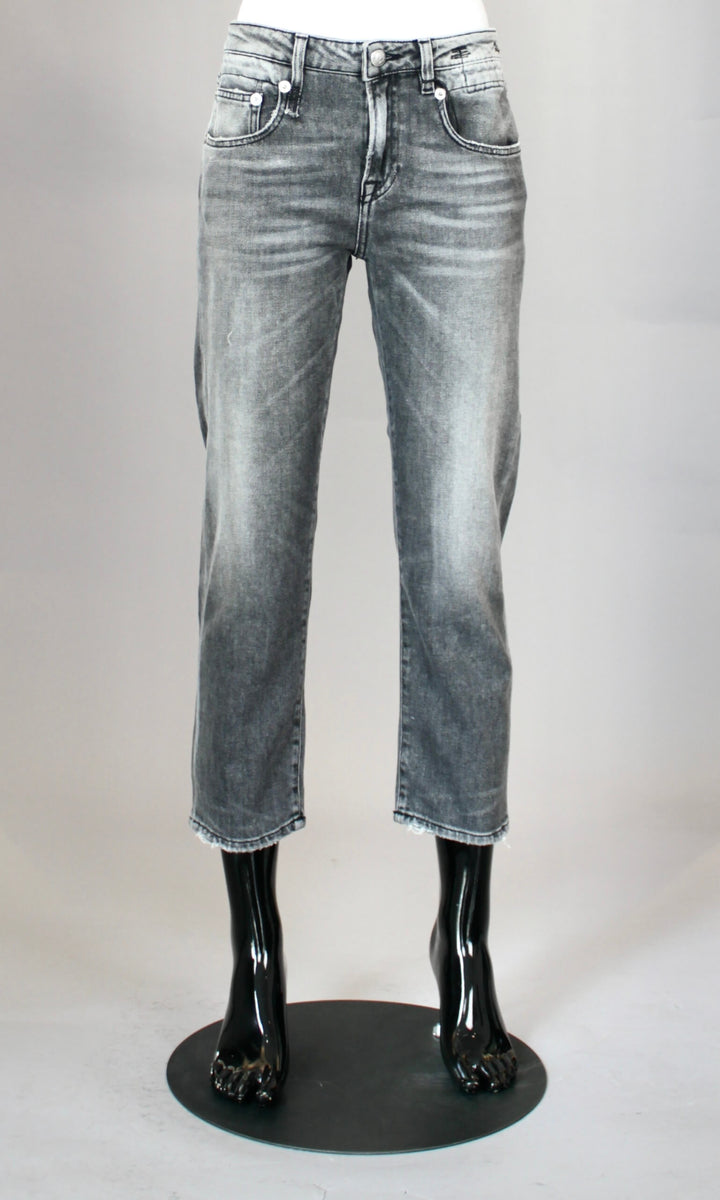 Jeans - Boy straight - Vintage grå
