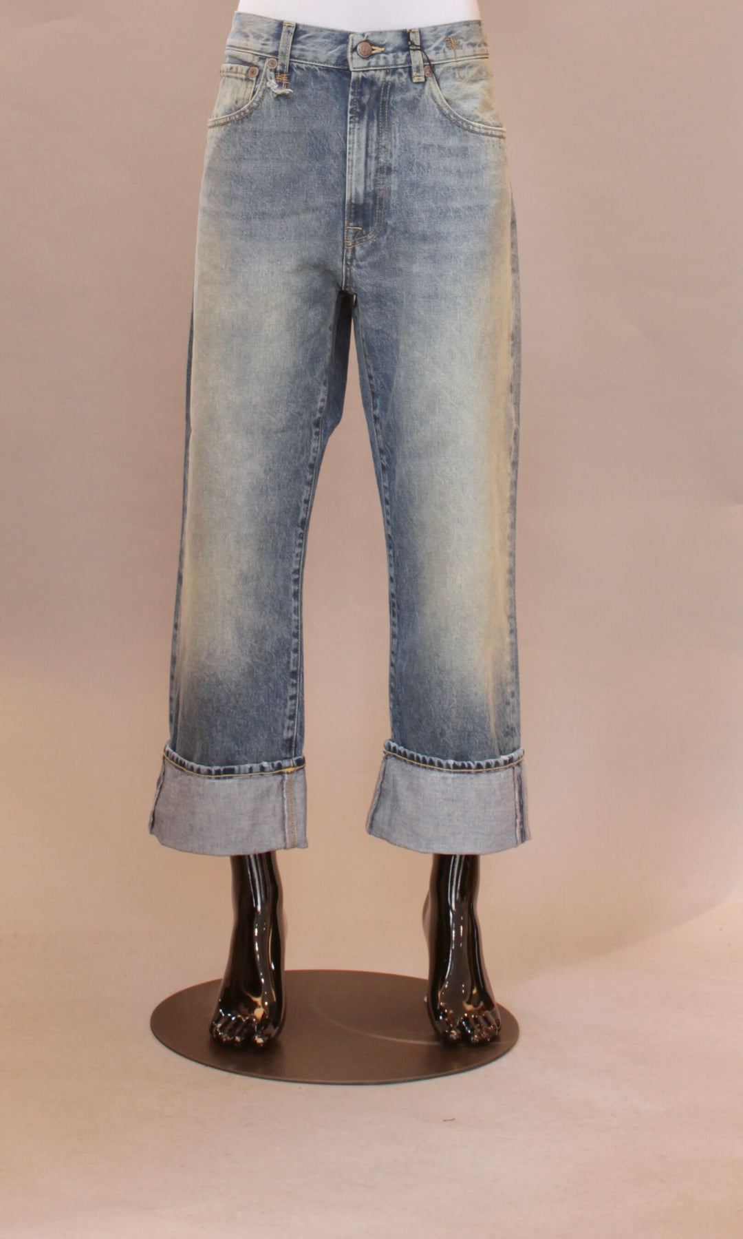 R13 Cuffed X-Boyfriend jeans – Jasper
