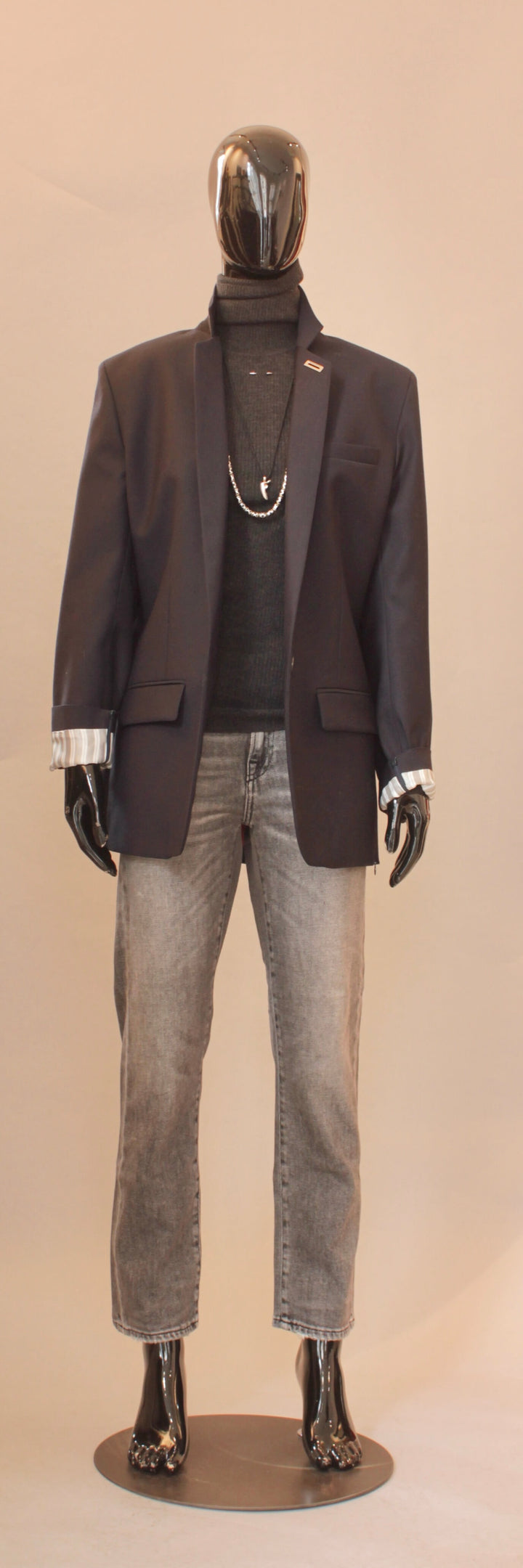 Blazer i Mørkeblå