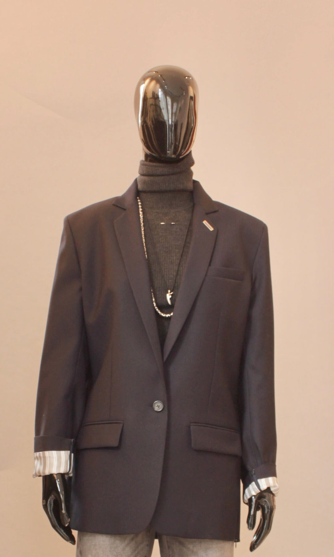 Blazer i Mørkeblå