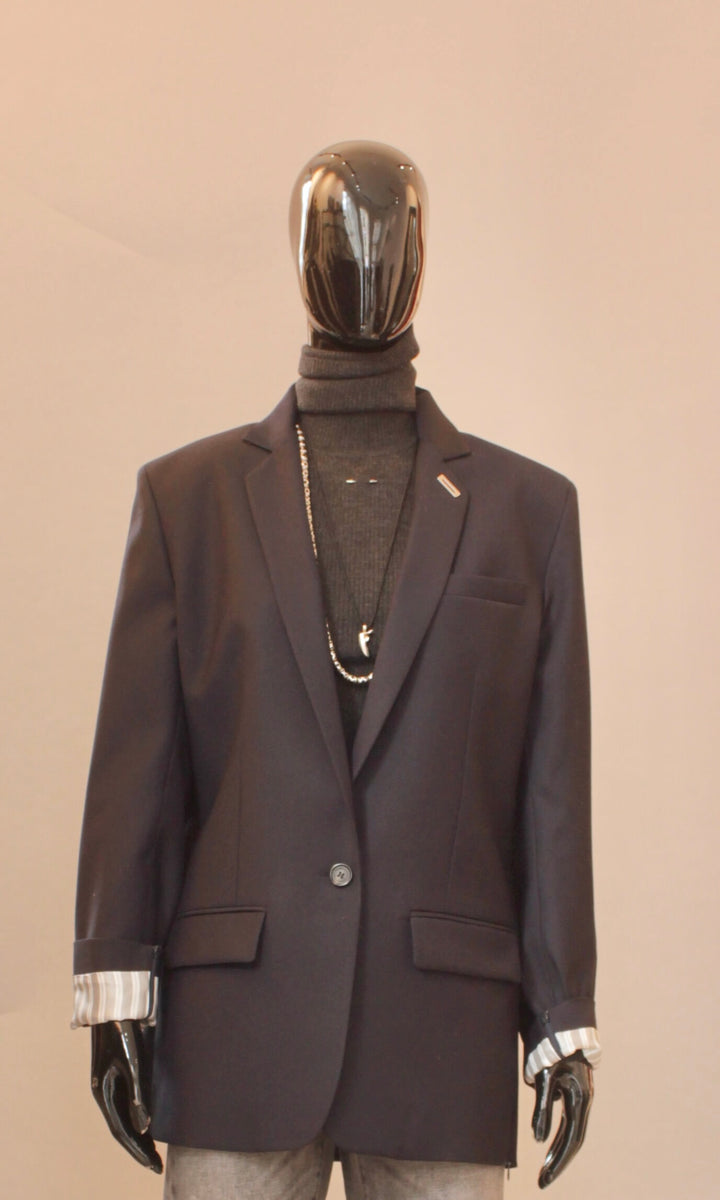 Blazer i Mørkeblå