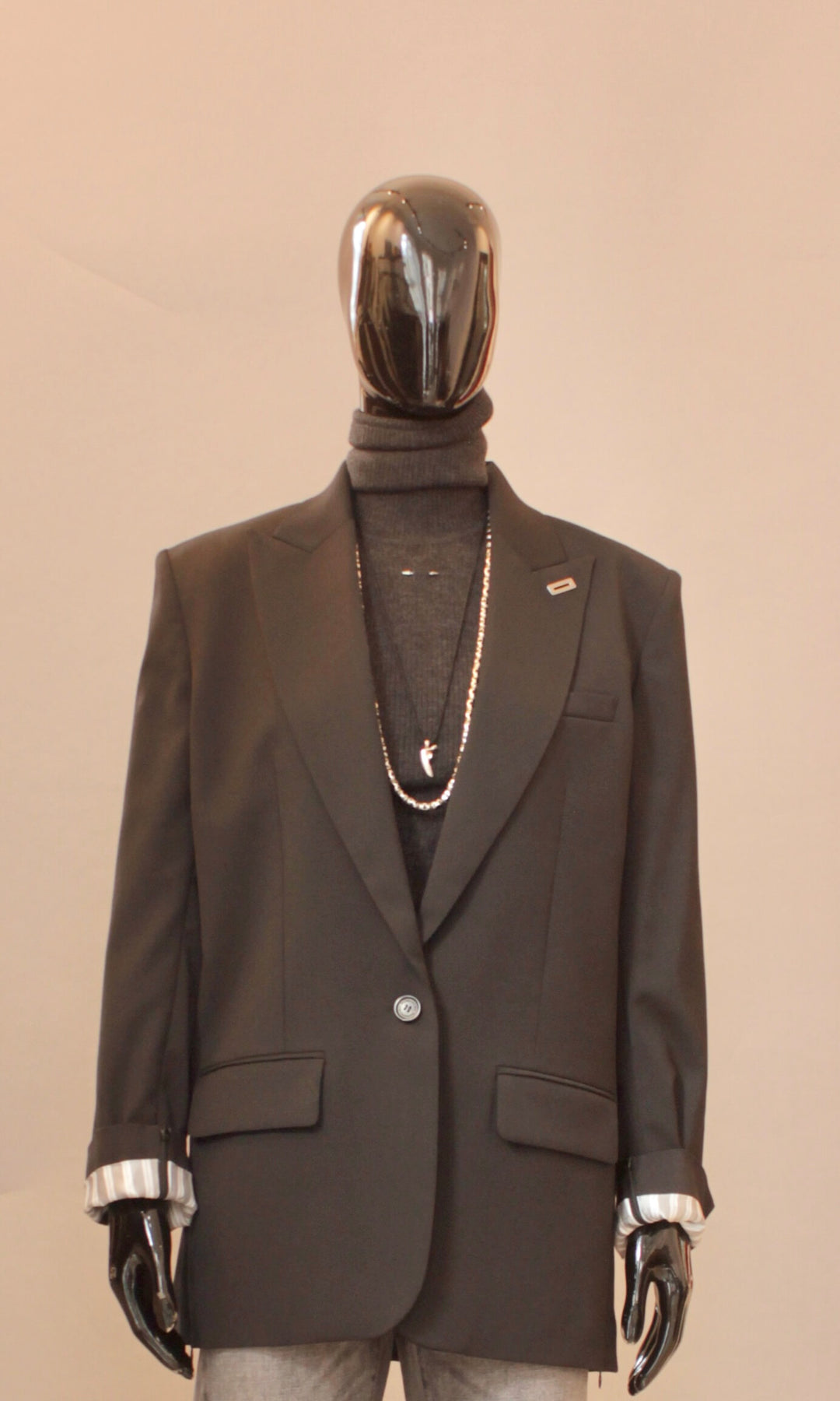 Blazer i Sort